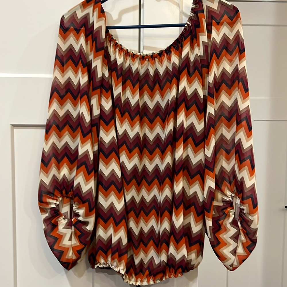 Emma Rose Sheer blouse